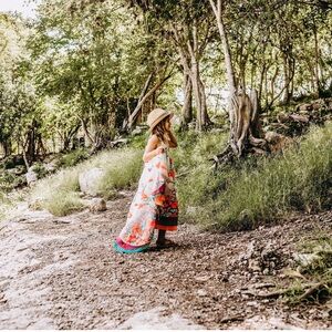Mini Boho wildflower Emery dress